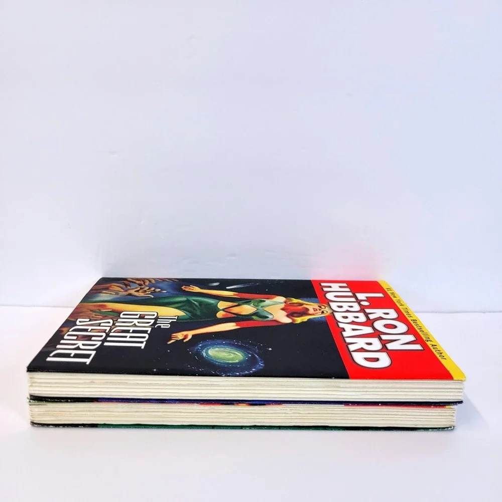 L. Ron Hubbard Paperback Books The Great Secret If I Were You Sci-Fi Adult Set